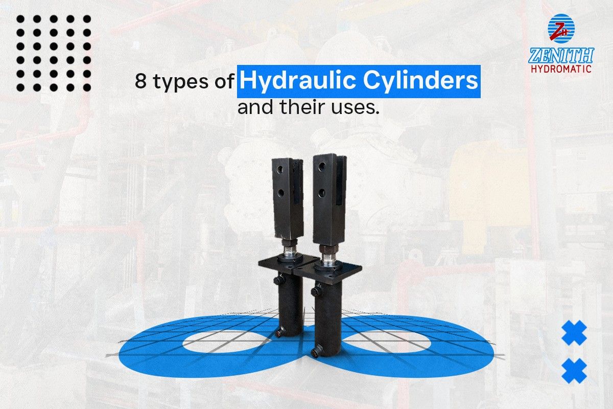 8 Types of Hydraulic Cylinders and Their Uses