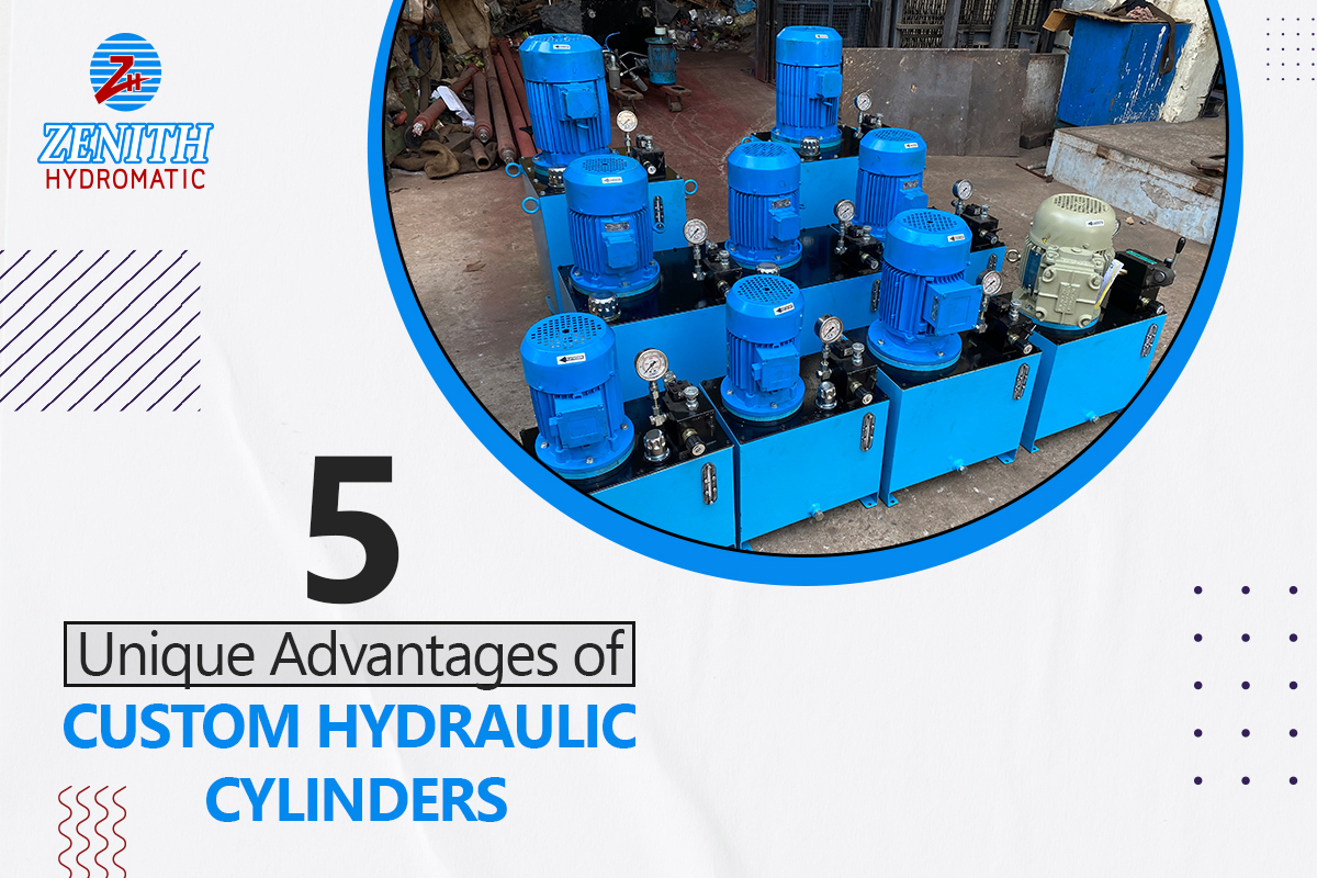 5 Unique Advantages of Custom Hydraulic Cylinders