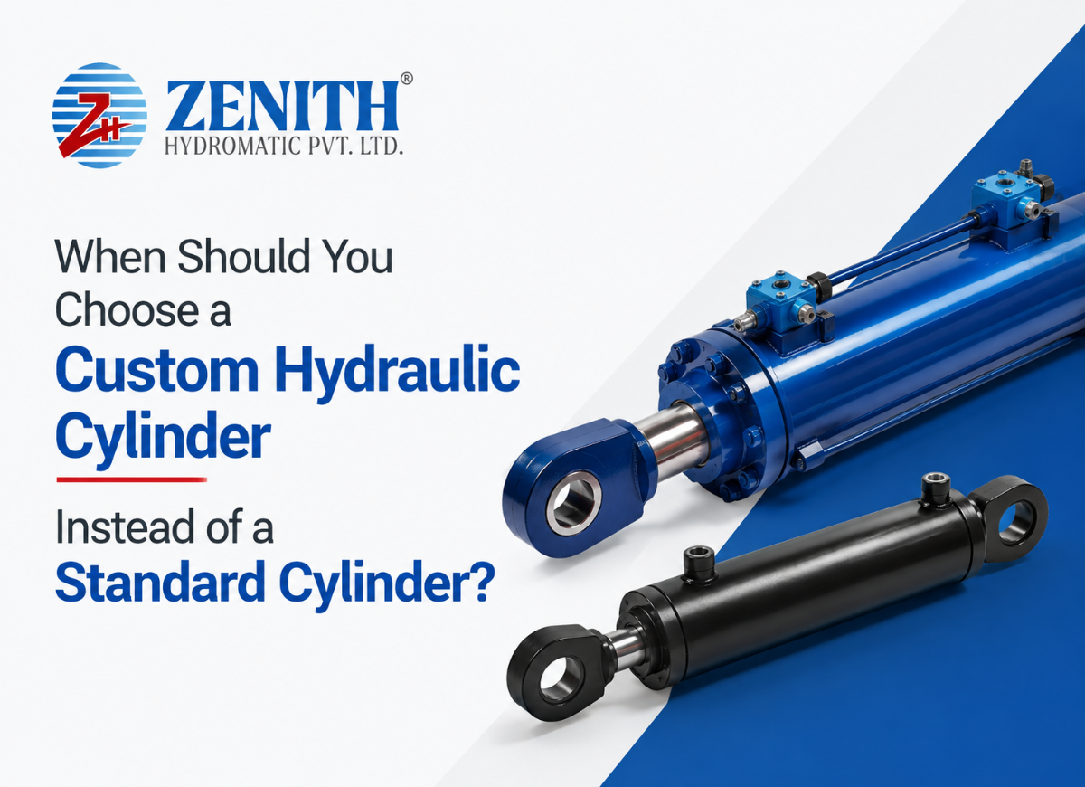 When Should You Choose a Custom Hydraulic Cylinder Instead of a Standard Cylinder?